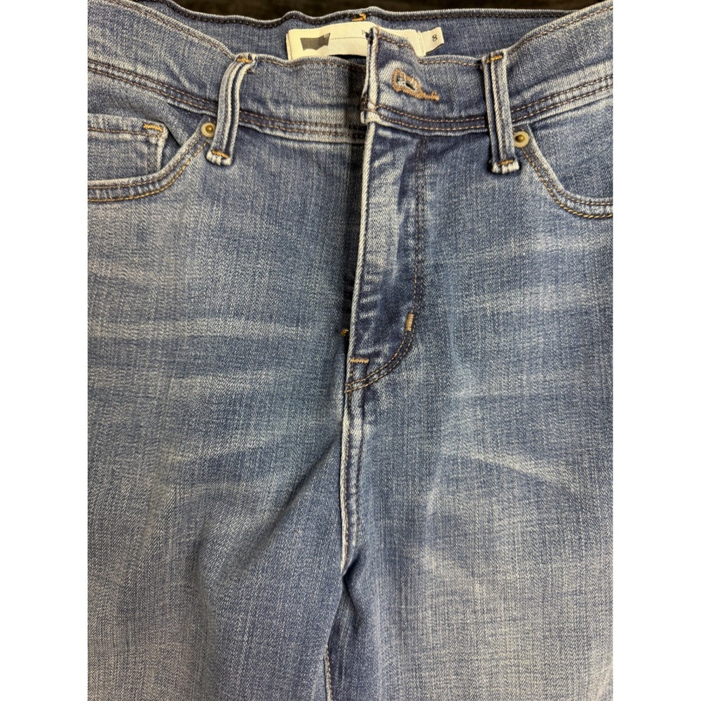 Levis 512 Bootcut Jeans Womens 8 Medium Wash Perfectly Slimming Blue Denim - Picture 10 of 16